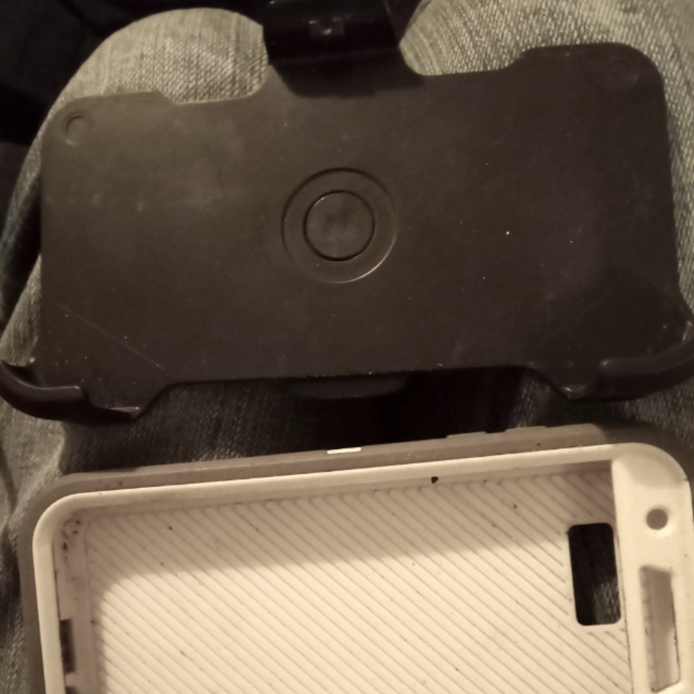 Phone case with clip